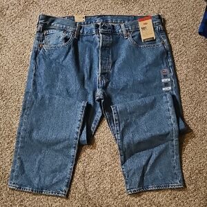 Levi's 501 Classic Blue Jeans 38x32